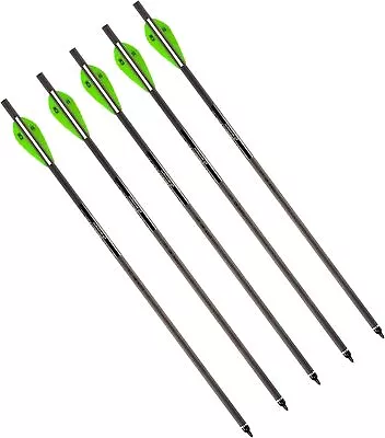 Barnett 16079 Outdoors Carbon Crossbow 22-Inch Arrows With Field Points (5 Pack) • $55.49