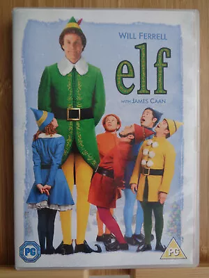 ELF (Entertainment UK DVD 2005) Will Ferrell AS NEW! (3) • £2.99