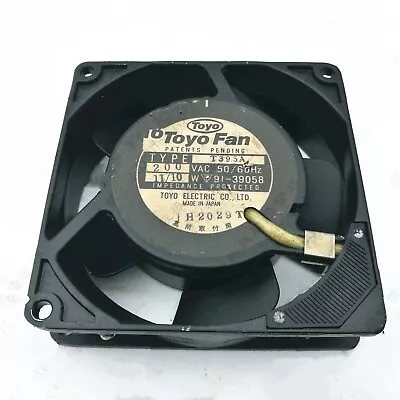 Original Toyo Fan T395A 200v 92*25 13/11W All Metal Ac Cooling Fan • $48.98