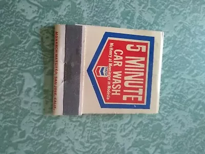 Vintage Matchbook C14 Collectible Ephemera Modesto California Chevron Car Wash • $29.99