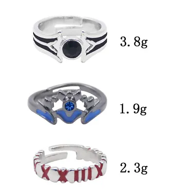 Tokyo Ghoul SAO Kirito Anime Cosplay Ring Adjustable Wrap Open Party Rings • $11.54