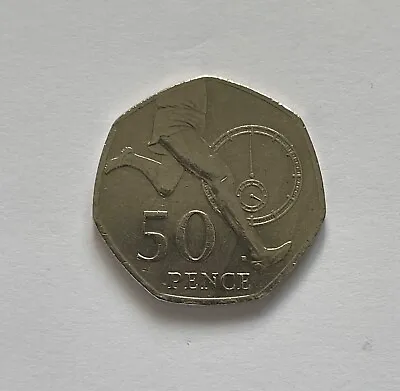 Roger Bannister Four Minute Mile Collectable Fifty Pence 50p Coin 2004 • £1