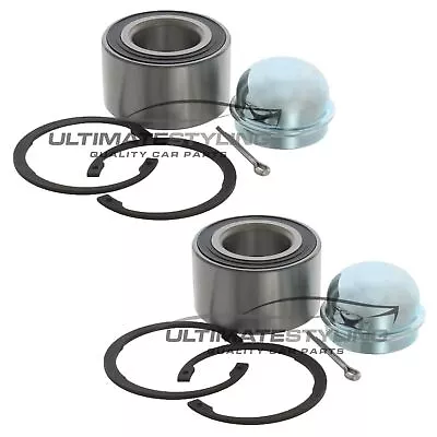 Front Wheel Bearing Kits Vauxhall Tigra Twintop 2004-2010 66mm Outer 1 Pair • $24.54