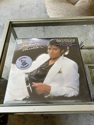 Michael Jackson Thriller LP Vinyl Original 1982 Epic Shrink/Hype Grammy Nominee • $163.71