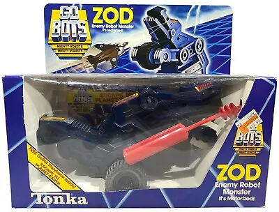 Tonka GoBots Zod Enemy Robot Motorized Monster Vintage 1984 Figure NEW Go-Bots • $229.99