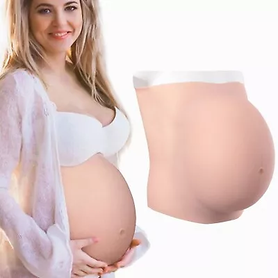 9 Months Silicone Fake Belly Artificial Fake Pregnancy Baby Tummy Pregnant Bump • £139.99