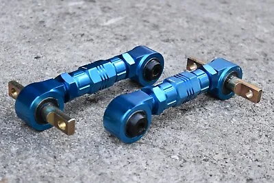 Vms Racing Blue Rear Adjustable Camber Arms Kit For 90-01 Acura Integra Da Dc • $74.95