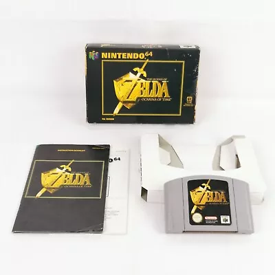 The Legend Of Zelda Ocarina Of Time N64 Nintendo 64 Boxed Complete PAL • £44.99