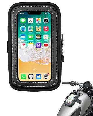 Motorcycle Saddlebag Magnetic Fuel Tank Bag Pouch Cell Phone GPS Holder Bag • $13.43