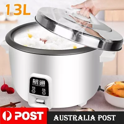 13L Restaurant Commercial Rice Cooker Hotel Non-Stick Automatic Steam Rice Maker • $109.99