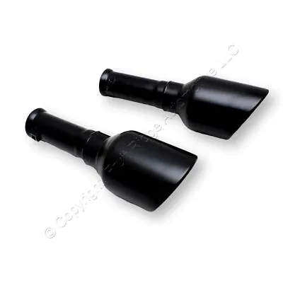 Pair Satin Black OEM Mopar 5.7L Exhaust Tailpipe Tips Fits 2019-2024 Ram 1500 • $156.74