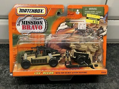 Matchbox - LSV Recon #32638 - Mission Bravo - Mattel Wheels 1998 - NIB • $32