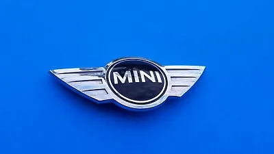 2007-2015 Mini Cooper Front Hood Chrome Emblem Logo Badge Symbol Used Oem B9 • $38