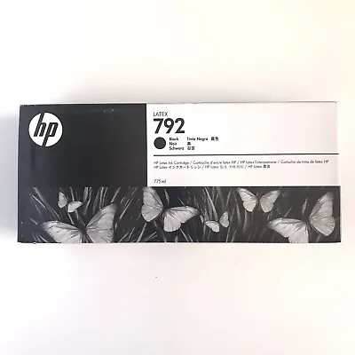 $195 • Buy HP 792 Latex Ink Cartridge 775ml Black CN705A New Genuine OEM & Sealed 2021
