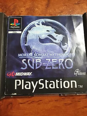 Mortal Kombat Mythologies Sub-Zero PS1 • $130.45