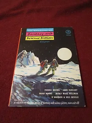 Fantasy & Science Fiction August 1953 Manly Wade Wellman John The Balladeer • $9.60