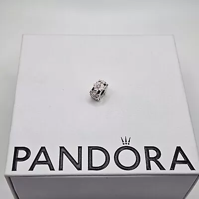 Genuine Pandora Pink Enamel Primrose Clip Charm ALE 925 #791823EN68 • £28