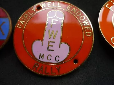 Fairly Well Endowed Rally Badge • £5