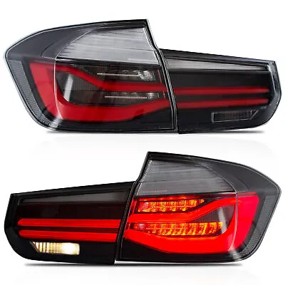 VLAND LED Tail Lights For 2012-18 BMW F30 F35 F80 M3 LCI Style Clear Rear Lamps • $184.99