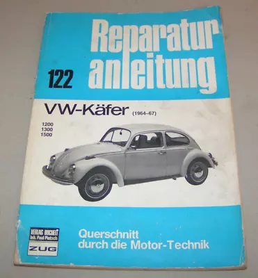 Used Repair Instructions VW Beetle 1200 1300 1500 - Built Years 1964 To 1967 • $26.61