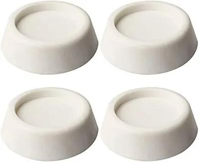 4 X ANTI-VIBRATION RUBBER FEET CUPS PADS WASHING MACHINE WASHER DRYER     35341 • £4.75