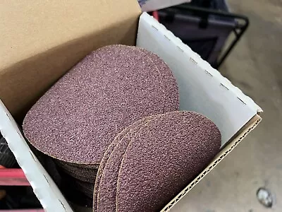 5” Sanding Discs 36 Grit Norton Abrasives 66261136589 BOX OF 50 • $35