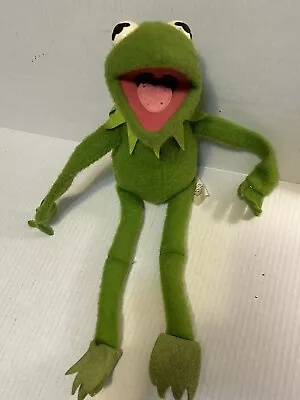 Vintage 1976 Kermit The Frog Fisher Price 850 Jim Henson Muppets 18  Plush Doll • $22.99