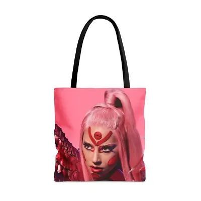 Lady Gaga Large Tote Carry Travel Bag School Book Yoga Craft Kid Baby Gift Idea • £25.62