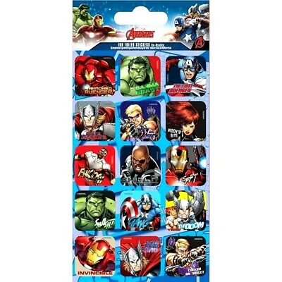 £2.19 • Buy Avengers - 15 Foil Stickers - Party Loot Bag Toys - Marvel 