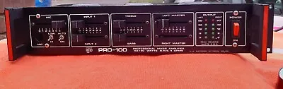 🇬🇧njd Professional Mixer Amplifier Pro-100 Used In Good Working Condition🇬🇧 • £49.99