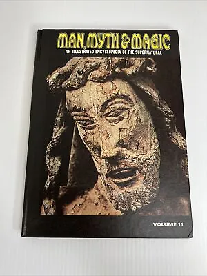 Man Myth Magic An Illustrated Encyclopedia Of The Supernatural Volume 11 1970 HC • $14.99