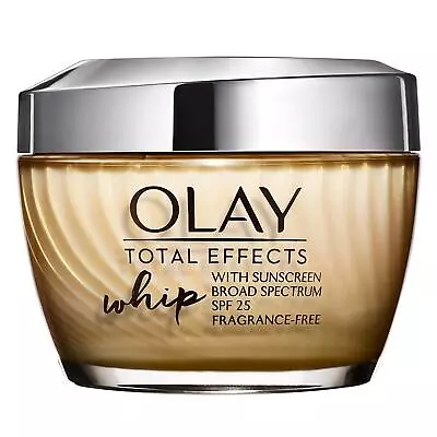 Olay Total Effects Whip Face Moisturizer With Sunscreen SPF 25 Fragrance-Free... • $19.99