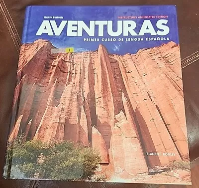 Aventuras 4th Edition  Hardcover  • $10
