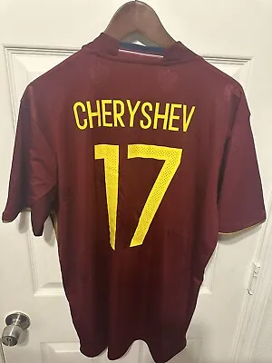 Adidas Original Denis Cheryshev Russia Soccer Jersey XL 16/17 Season • $100