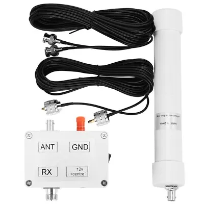 Active Antenna 10Khz To 30Mhz Whip Hf Lf Vlf Vhf Sdr Rx With Portable Cable C4H5 • £33.59
