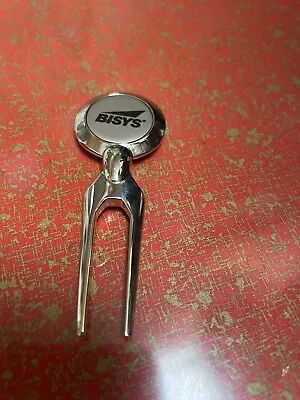 Collectible Chrome Golf Divot Tool With BISYS Logo • $5.99