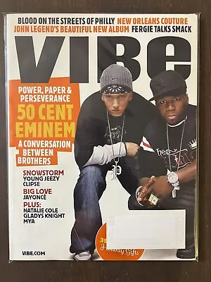 VIBE Magazine - 50 Cent/Eminem/Jay-Z/Beyonce/Clipse/Jeezy *L@@K* - December 2006 • $19.95