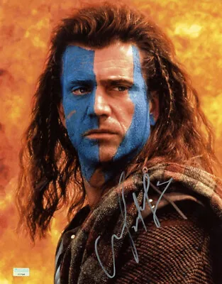 MEL GIBSON SIGNED AUTOGRAPHED 11x14 PHOTO WILLIAM WALLACE BRAVEHEART BECKETT BAS • $1065