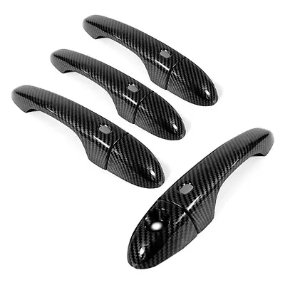 Carbon Fiber Look Door Handle Covers For Maserati Ghibli Quattroporte 2013-2020 • $37.99