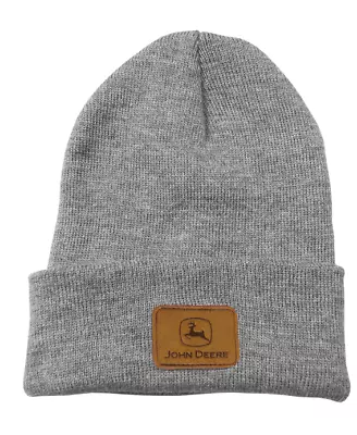 £15.50 • Buy Genuine John Deere Grey Watch Cap Beanie Hat Adults MC13090002OX