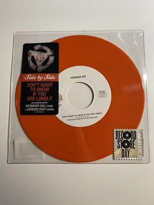 £18.95 • Buy GREEN DAY / HUSKER DU -  Want To Know If You Are Lonely 7” Red Vinyl