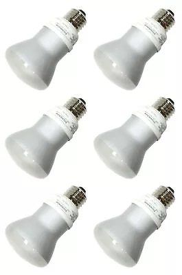 (case Of 6 Bulbs) Sylvania 29760 Compact Fluorescent R20 CFL 2700K Warm White • $34.77