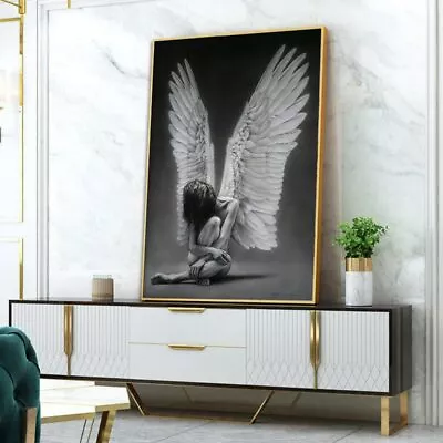 Beauty Angel Girl Poster Canvas Painting Wall Art Home Decor Pictures Prints Art • $23.49