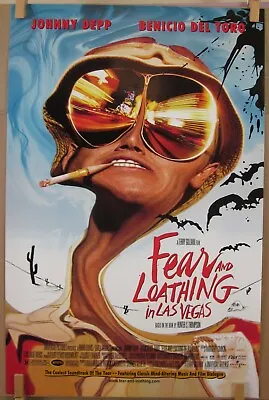 $39.99 • Buy Hunter S Thompson  Fear And Loathing In Las Vegas  PROMO SOUNDTRACK POSTER ©1998