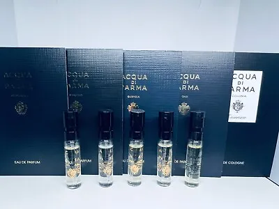 Acqua Di Parma Men Perfume Collection Sample Spray Vials 5Pc Set • $23.95