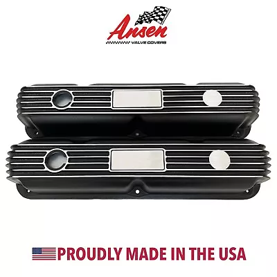 Mopar Performance 318 340 360 Black Valve Covers - Custom - Ansen Exclusive • $229