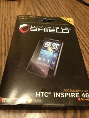 Zagg Invisible Shield Screen Protector HTC Inspire 4G (new) • $6.90