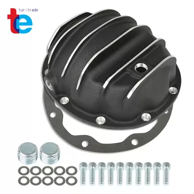 For 1984-2006 Jeep Dana 35 Rear Differential Cover W/Gasket & Drain Plug Black • $73