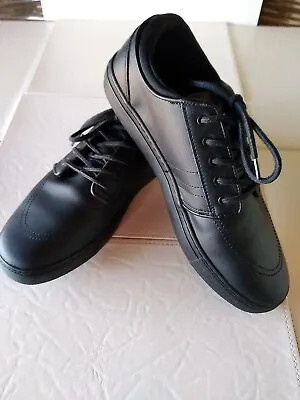 Kustom  Renmark Tough  Men's Black Lace Up Shoes - Size AUS 9 • $30