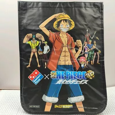 One Piece Domino Pizza Limited Print Bag Luffy Limited Prize Anime Japan 2011 • $48.89